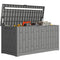 80 Gallon Resin Deck Box, Lockable Outdoor Storage Box, Splash-Resistant & UV Resistant Patio Storage Container