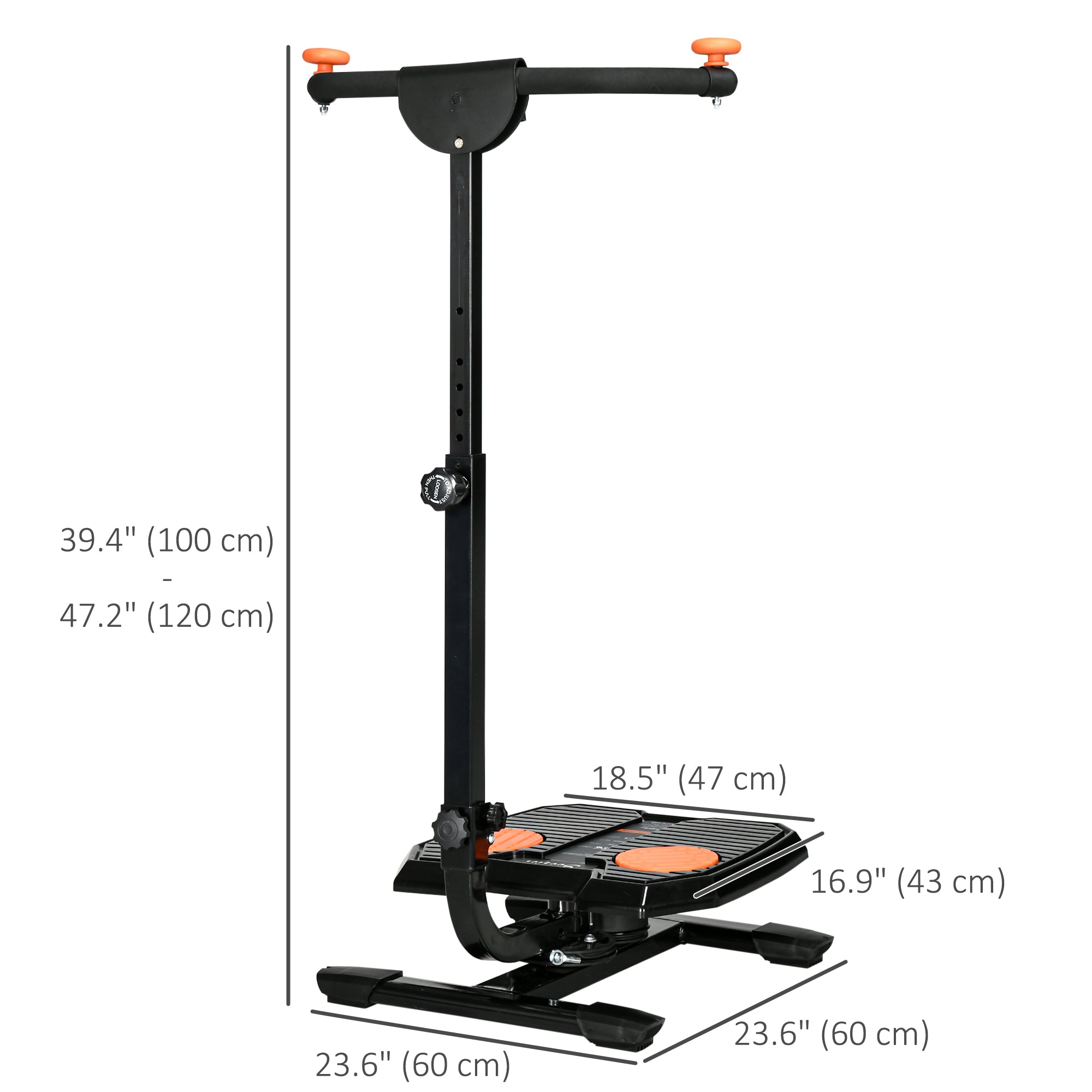 Soozier Foldable Ab Twister Board for Waist Trimming, Ab Waist Sculptor Workout Equipment wirh Screen Showing Time, Calories 