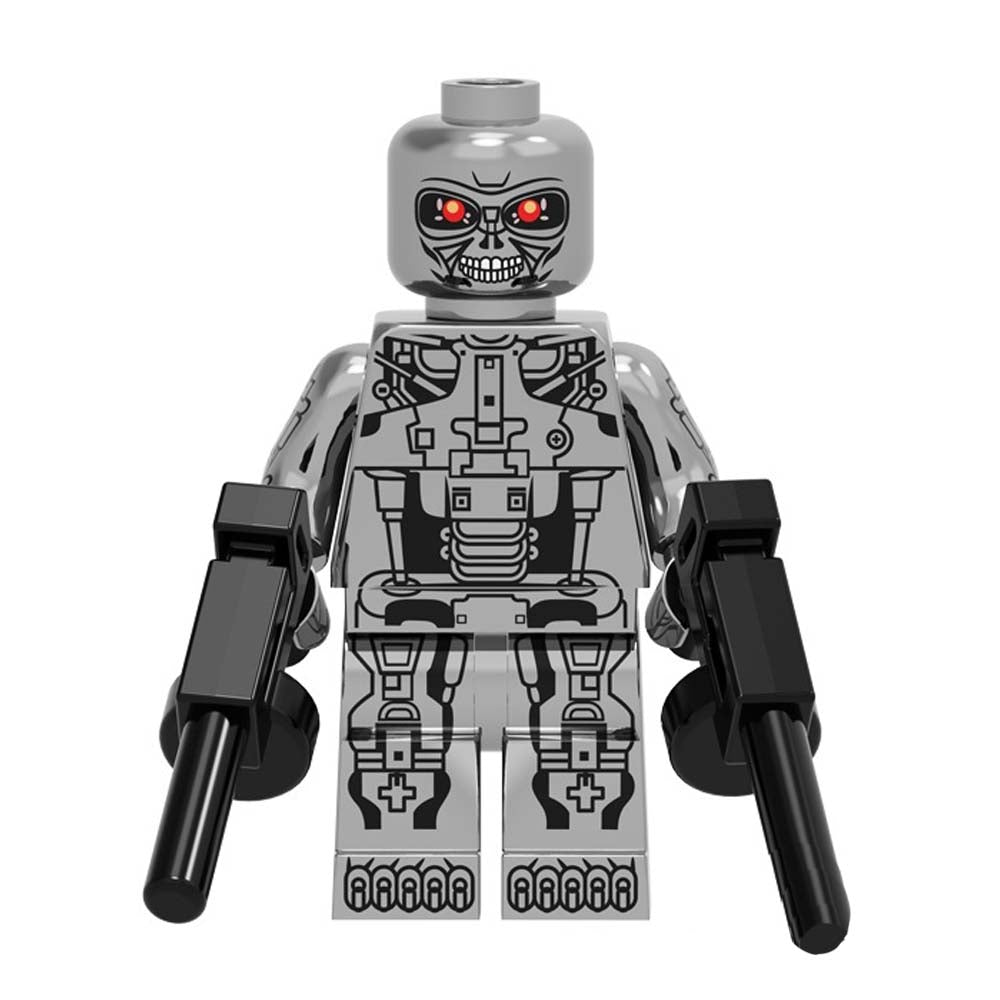 Minifigure - Terminator T800 Chrome 