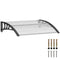 Window Awning Door Canopy, Polycarbonate Cover Patio Awnings, 30