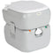 Porta Potty, 5.8 Gallon Portable Toilet with Level Indicator and Anti-Leak Pump for Camping, Boating, Hiking, Travel, RV