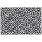 Outsunny 6' x 9' Reversible RV Outdoor Rug Black White Plastic Straw Mat for Beach Deck Backyard Camping
