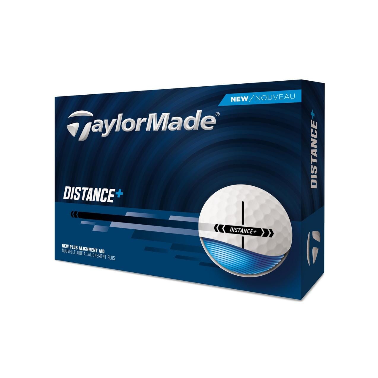 TaylorMade Distance+ White Golf Balls '25 