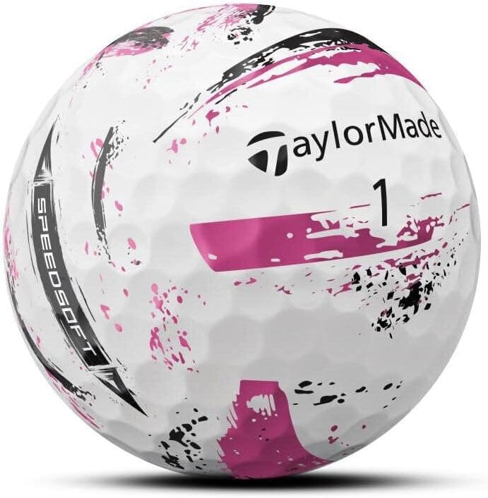 TaylorMade TM25 SpeedSoft Ink Multi Golf Balls 