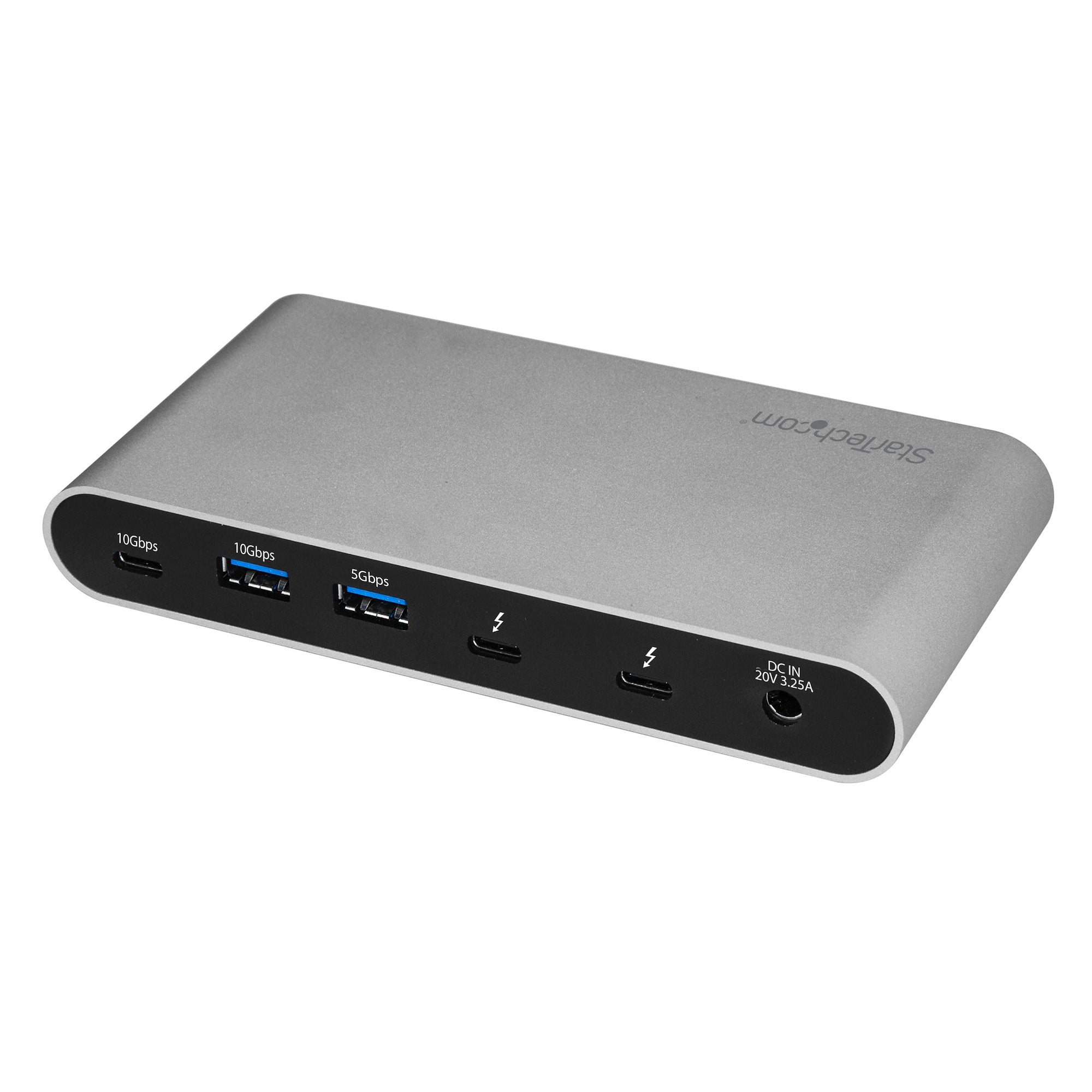 External Thunderbolt 3 to USB Controller - 3 Dedicated USB Host Chips - 1 Each for 5Gbps USB-A Ports, 1 Shared Between 10Gbps USB-C & USB-A Ports - TB3 Daisy Chain - Self Power 