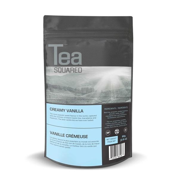 Tea Squared Creamy Vanilla Loose Leaf Tea (80g) 