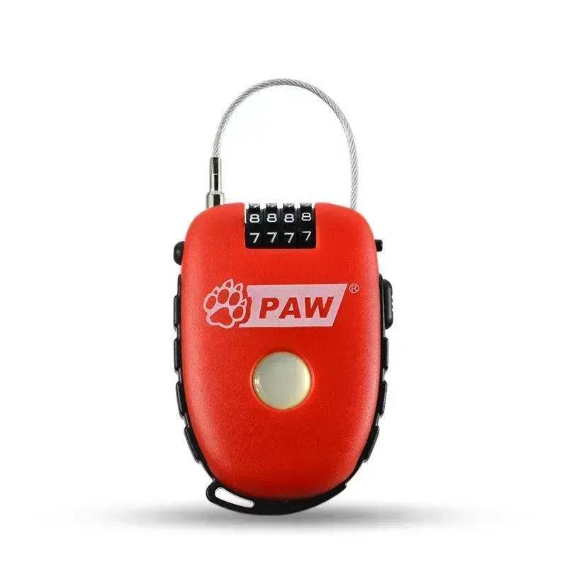 Telescopic wire rope code lock 