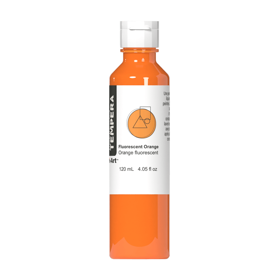 Primary Liquid Tempera - Fluorescent Orange 