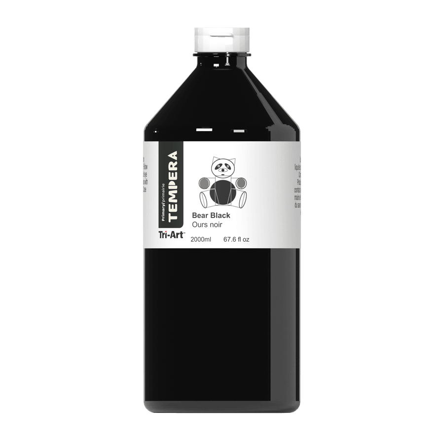 Primary Liquid Tempera - Bear Black 