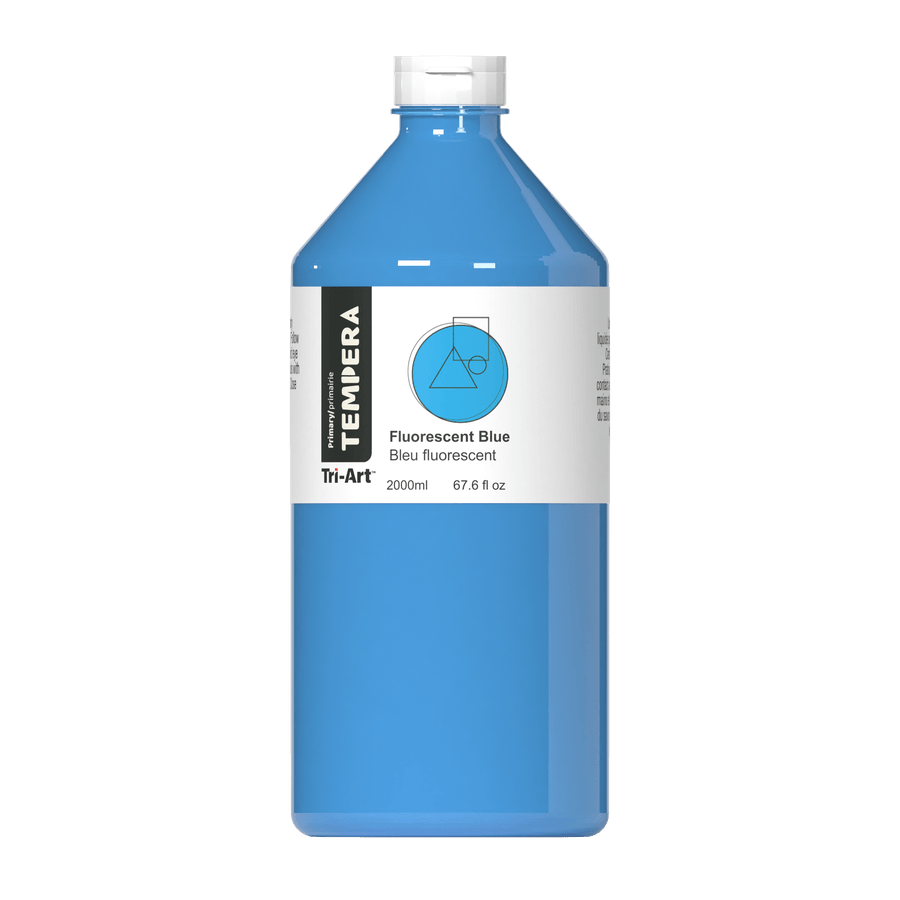 Primary Liquid Tempera - Fluorescent Blue 