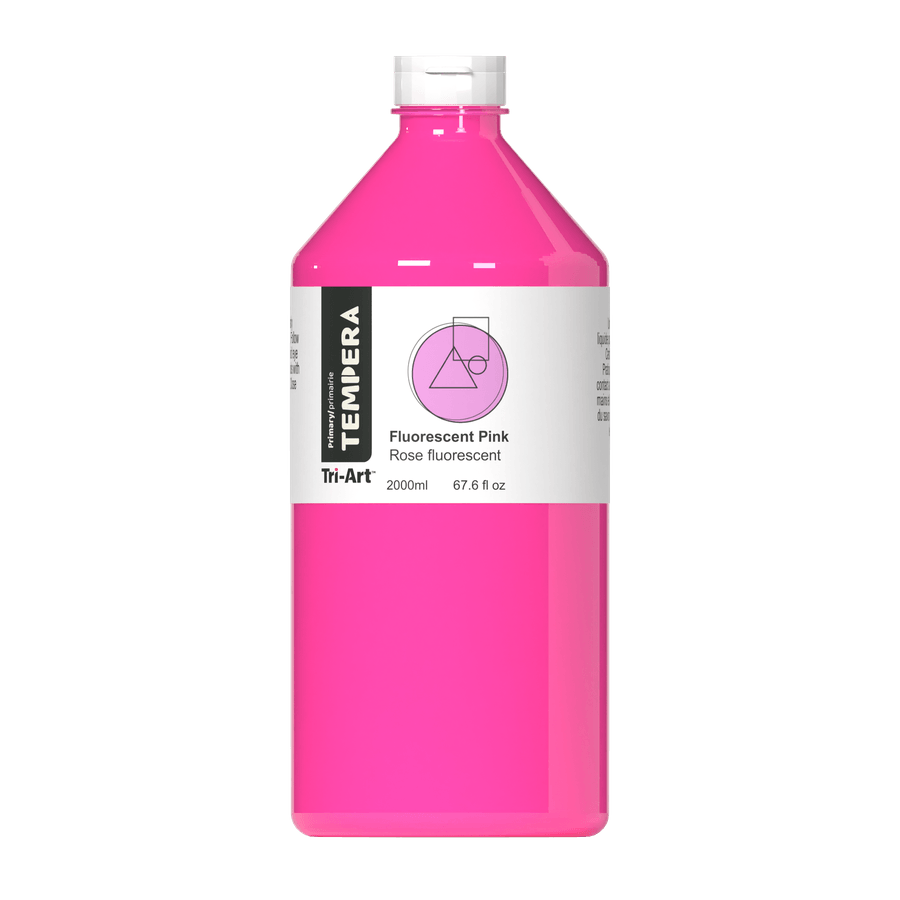 Primary Liquid Tempera - Fluorescent Pink 