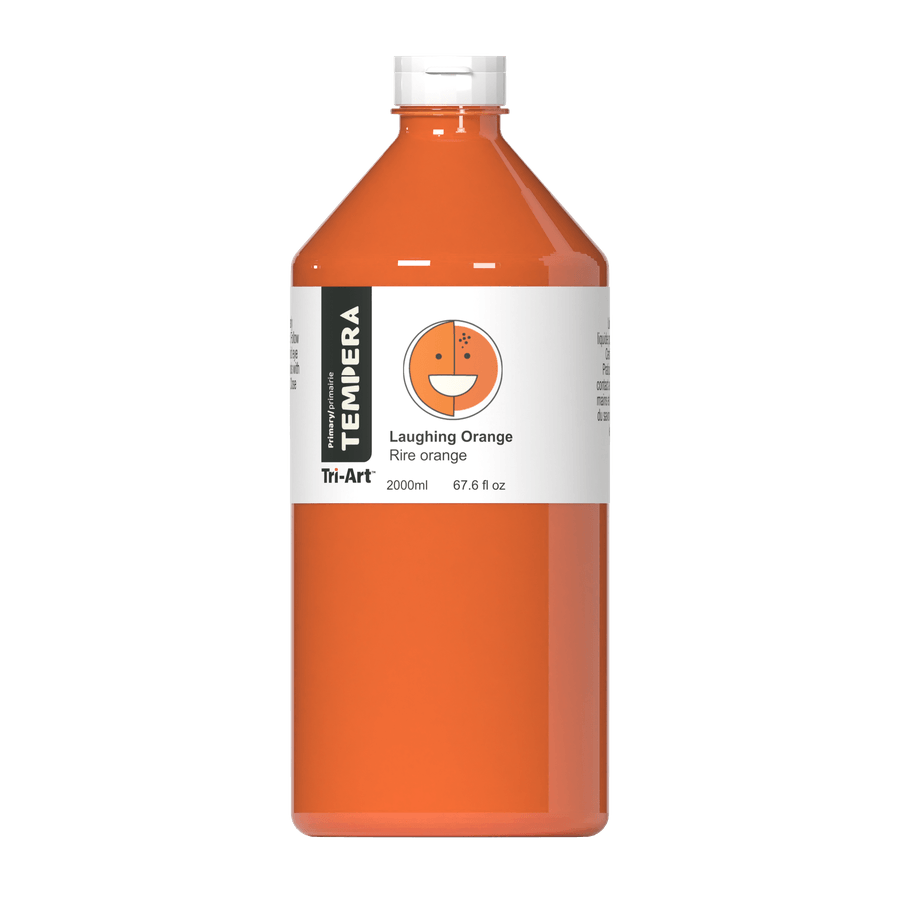 Primary Liquid Tempera - Laughing Orange 