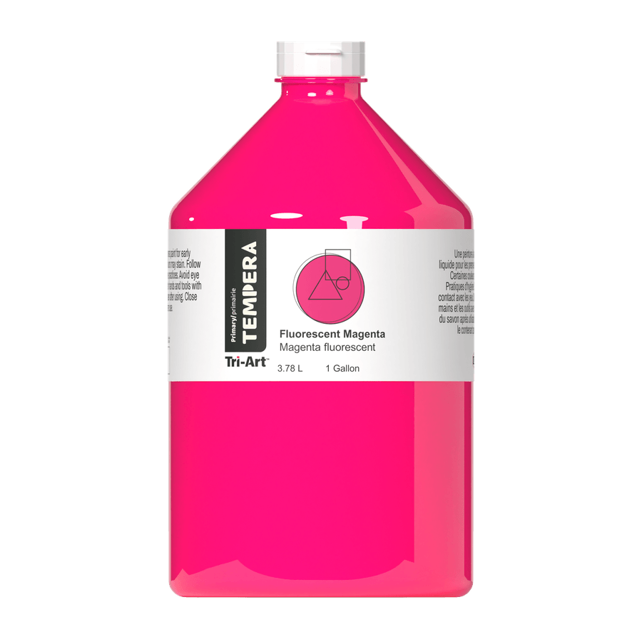 Primary Liquid Tempera - Fluorescent Magenta 