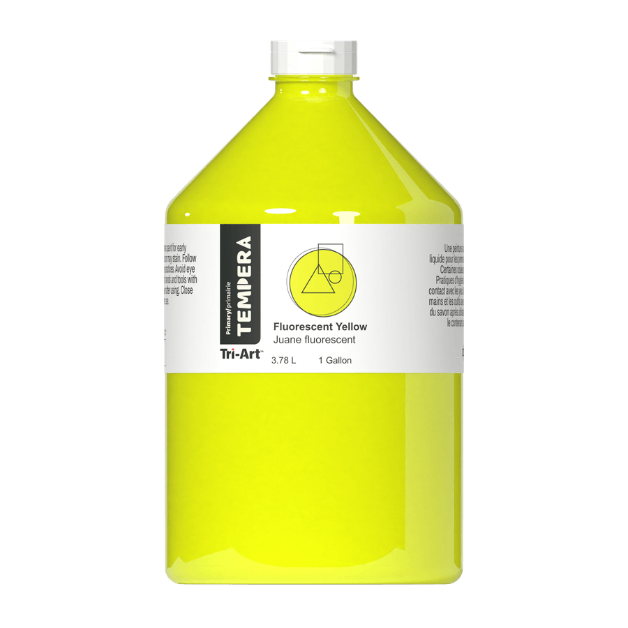 Primary Liquid Tempera - Fluorescent Yellow 