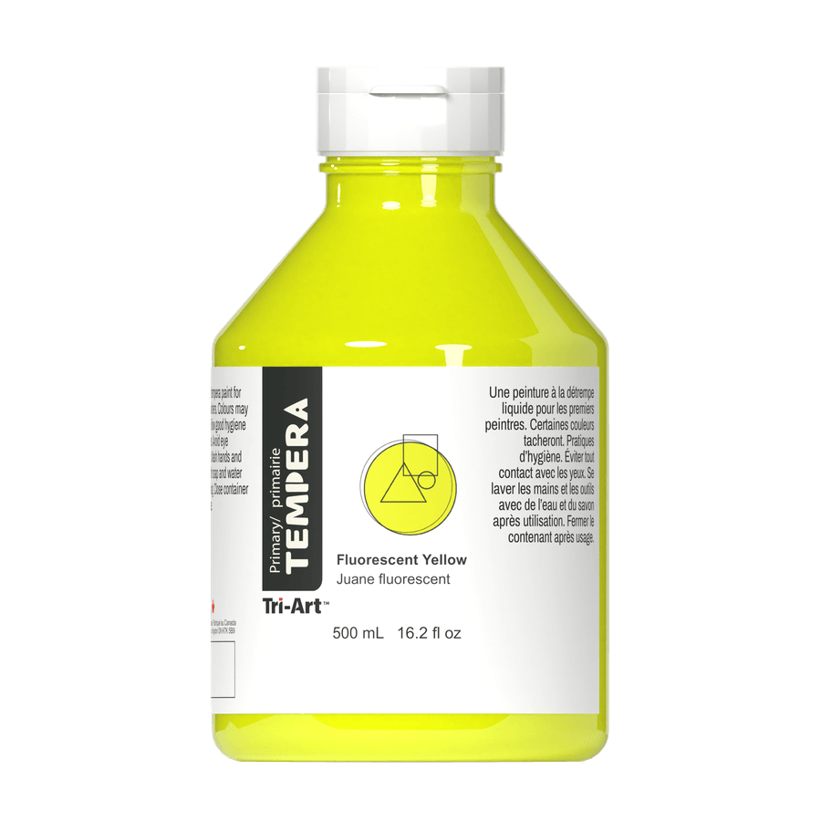 Primary Liquid Tempera - Fluorescent Yellow 