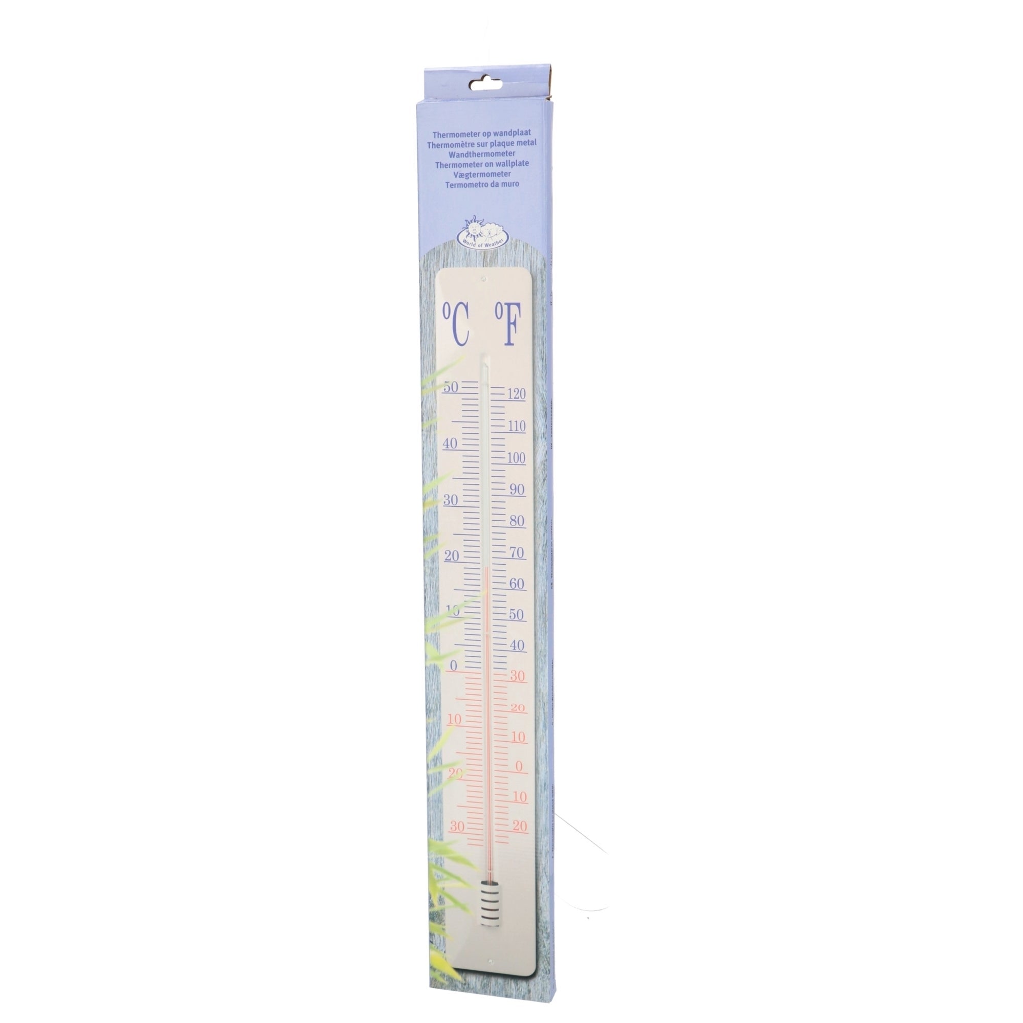Thermometer On Wallplate 90 cm 
