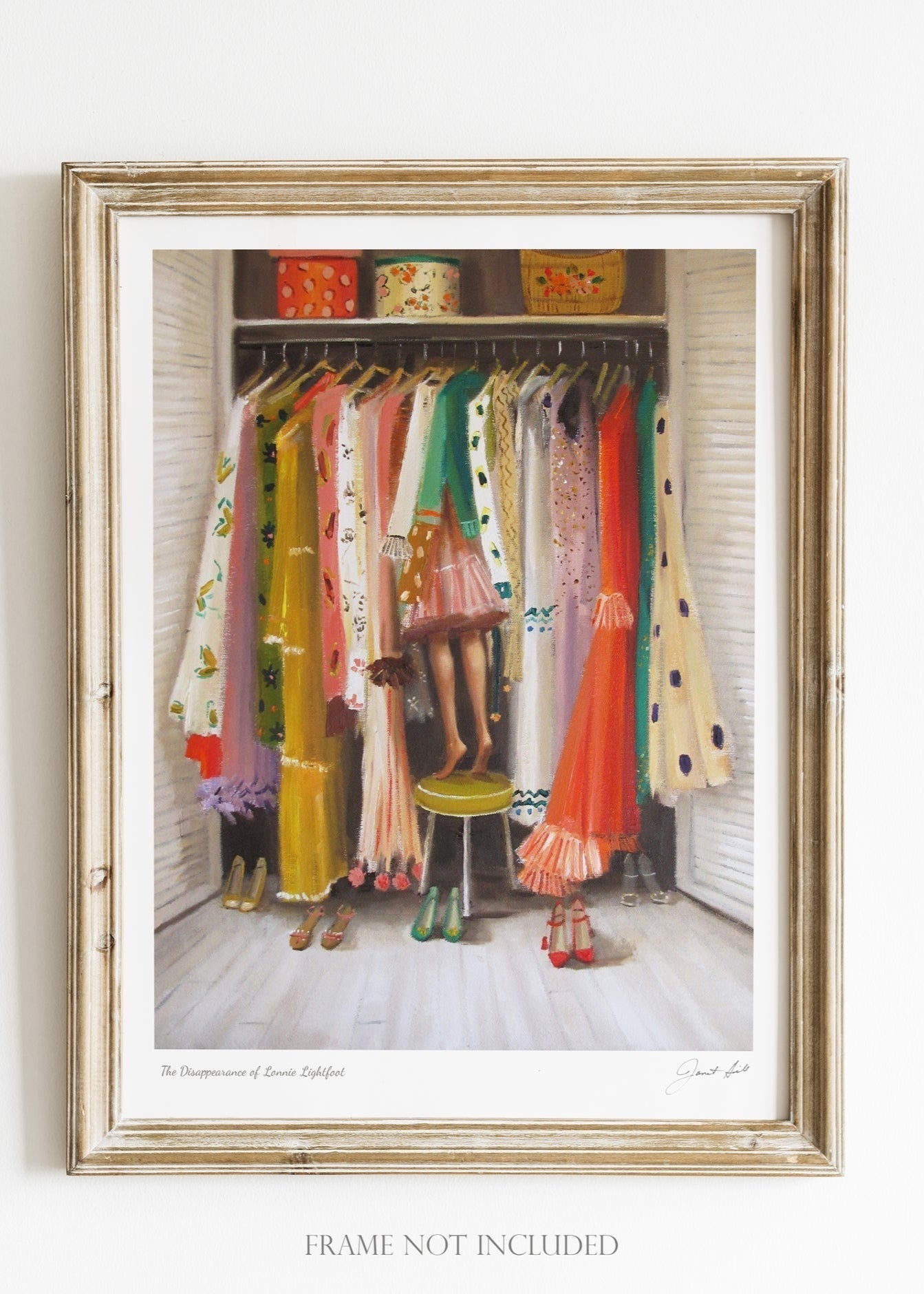 The Disappearance of Lonnie Lightfoot Art Print 