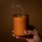 The Fire Glass Candle – 8oz Soy Wax Candle with Pine, Cedar & Sandalwood Scent, Eco-Friendly & Long-Lasting