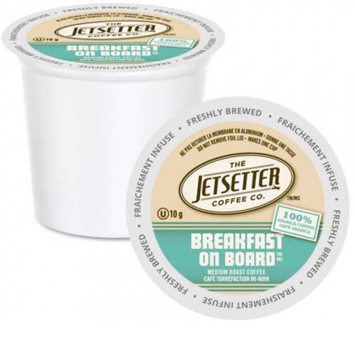 Jetsetter Breakfast on Board, Single Serve Coffee 