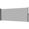 Outsunny 13' x 5' Retractable Side Awning, Outdoor Privacy Screen for Garden, Hot Tub, Balcony, Terrace, Pool, Light Grey