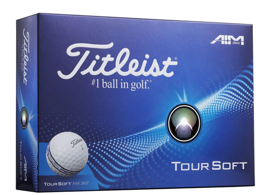 Titleist Tour Soft Aim 360 Golf Balls '24 