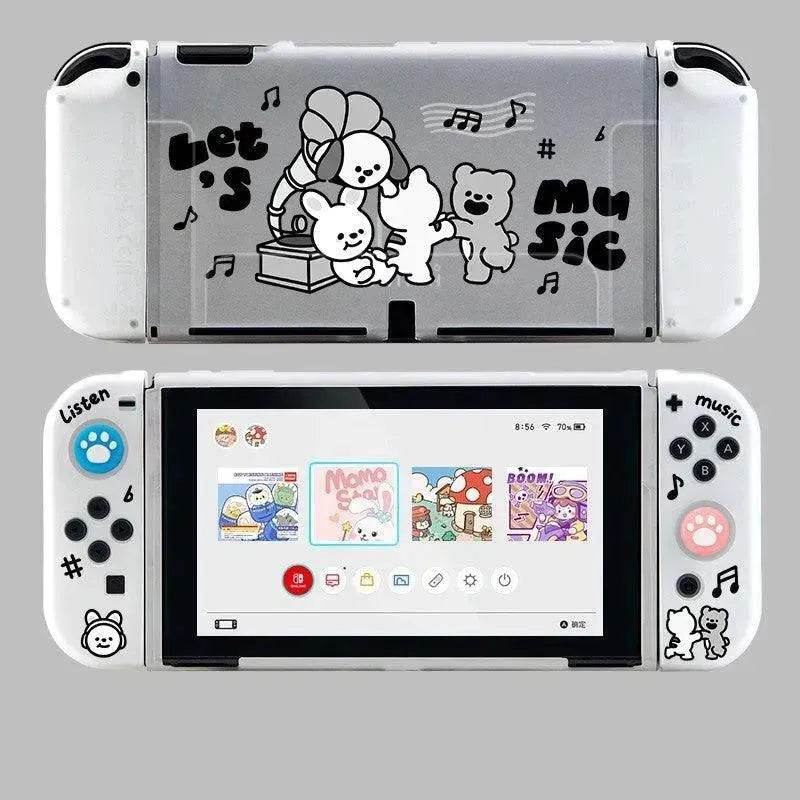 Transparent Silicone Soft Shell Of Game Console 