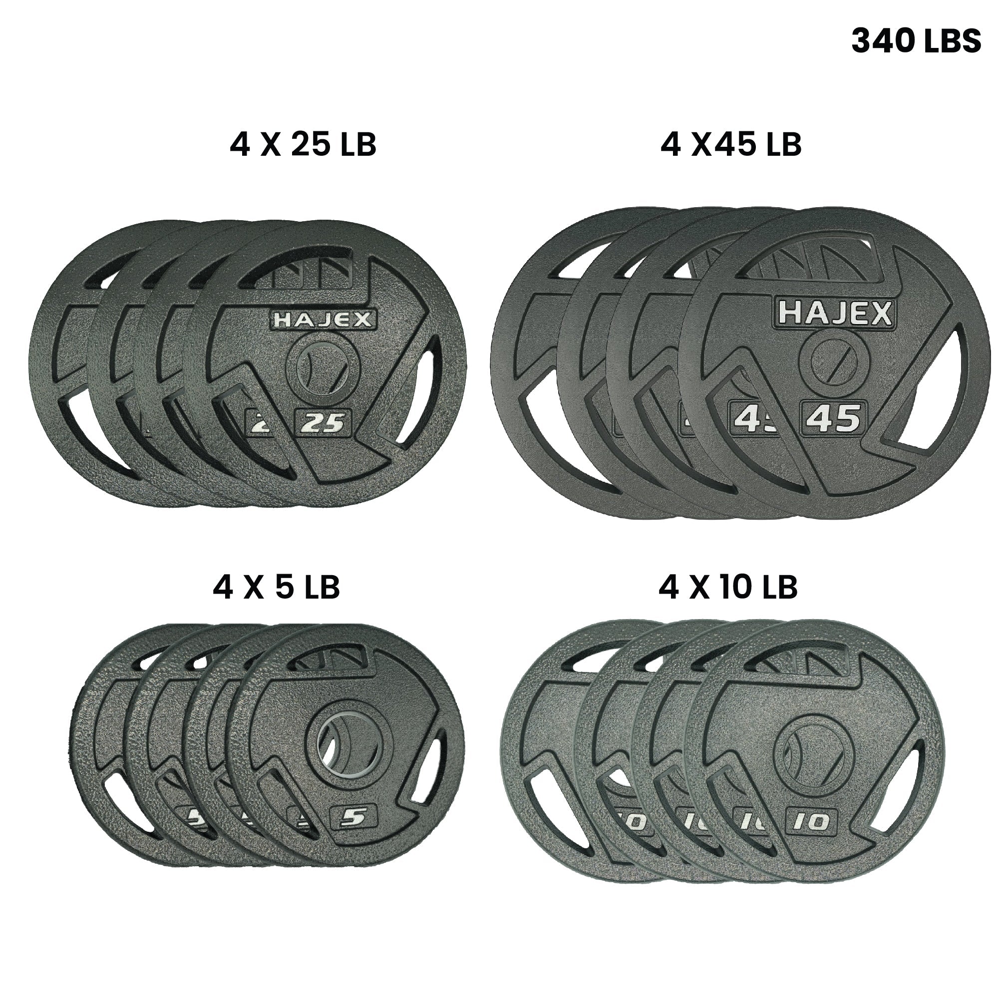 HAJEX Weight Plate Sets 