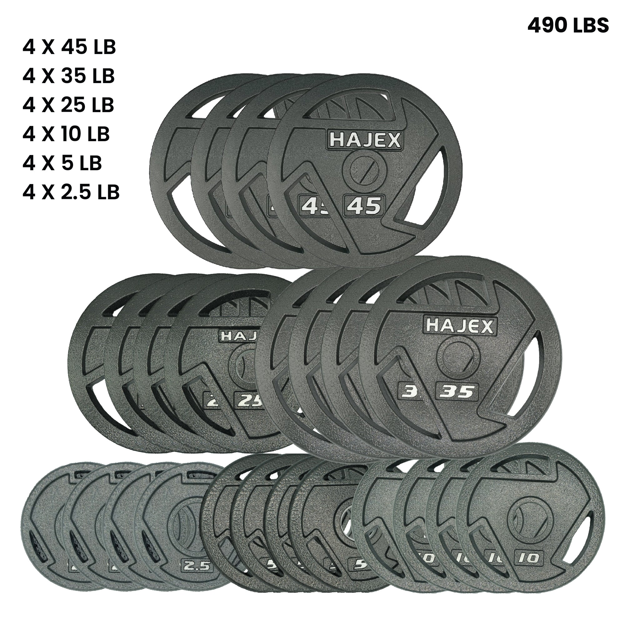 HAJEX Weight Plate Sets 