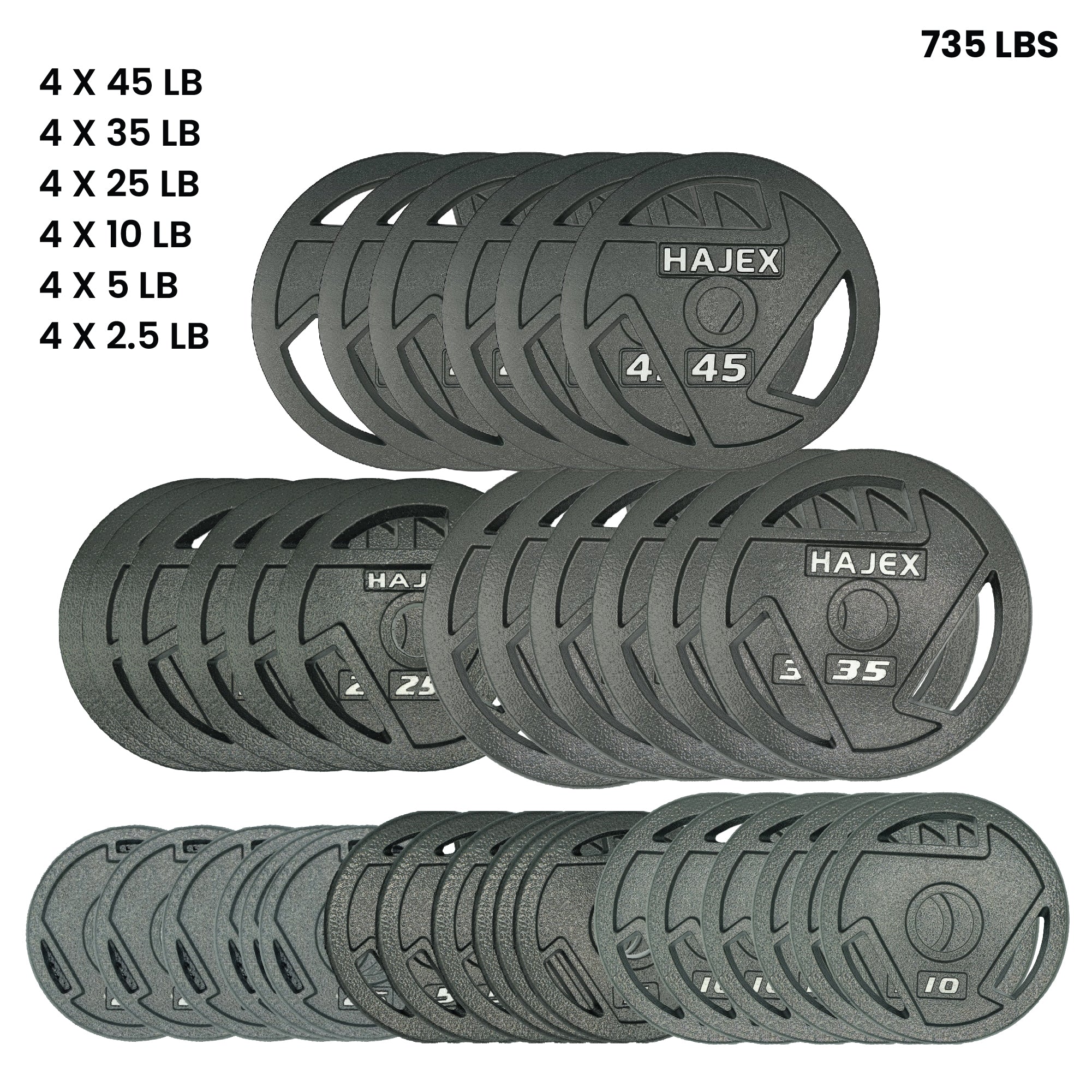 HAJEX Weight Plate Sets 