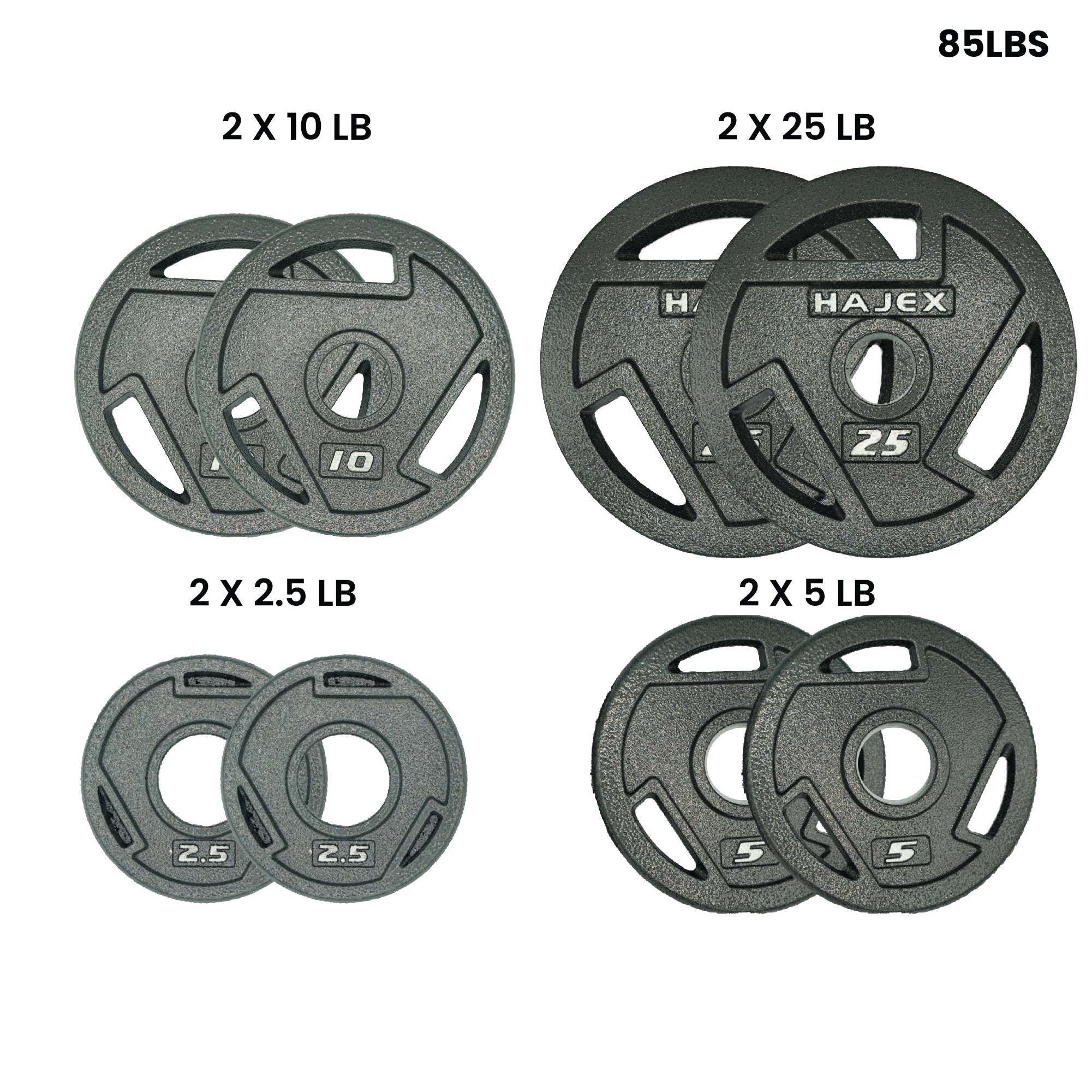 HAJEX Weight Plate Sets 