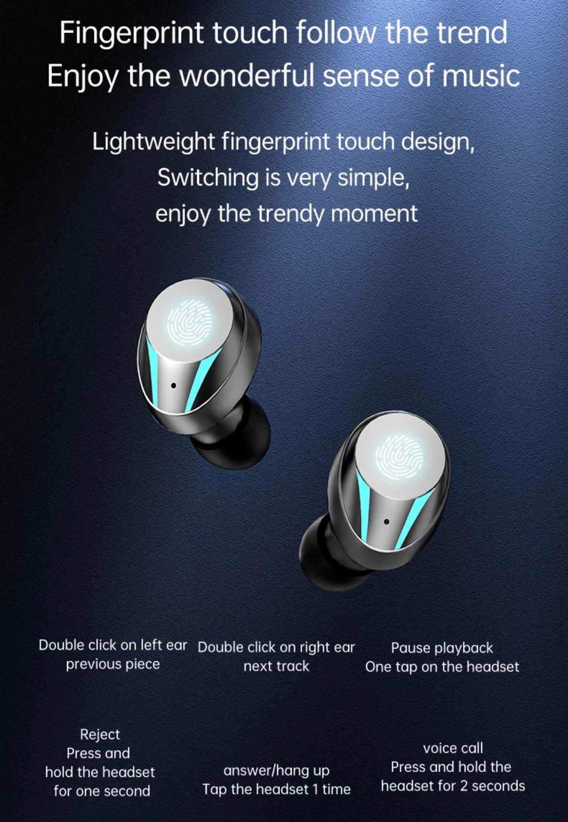 TUTT 2 in 1 Outdoor Waterproof Mini Speaker with Earbuds LED Lighting with Hook | TWS Earbuds Wireless with Portable Mini Speaker | for Picnic Travel Biking Hiking