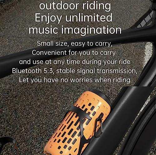 TUTT 2 in 1 Outdoor Waterproof Mini Speaker with Earbuds LED Lighting with Hook | TWS Earbuds Wireless with Portable Mini Speaker | for Picnic Travel Biking Hiking