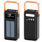 TUTT 60,000 mAh Solar Power Bank | Fast Charging | Built-In Cables | Flashlight | PowerBanks PD 22.5W Portable Phone Mobile Charger