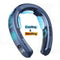 TUTT Heating and Cooling Neck Fan | 3 Semiconductor Plates | 6000 mAh 2 in 1 Wearable Air Conditioner | Metal Shell | Navy Blue