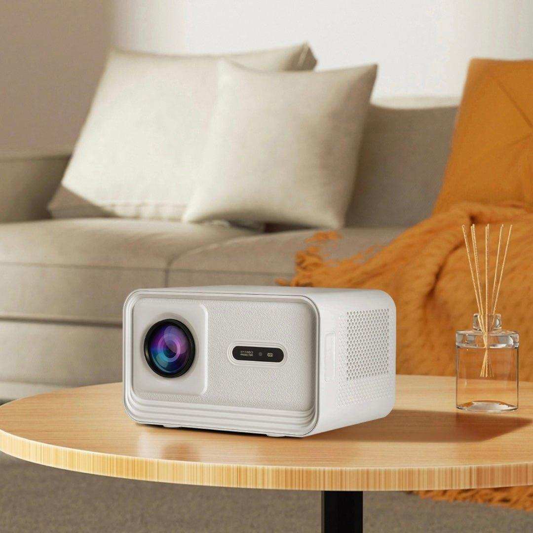 TUTT S24 Ultra Smart Home Theatre Cinematic Projector Auto Focus Keystone & APPs 4K | Android TV WiFi and Bluetooth, Netflix/YouTube Built-in Apps