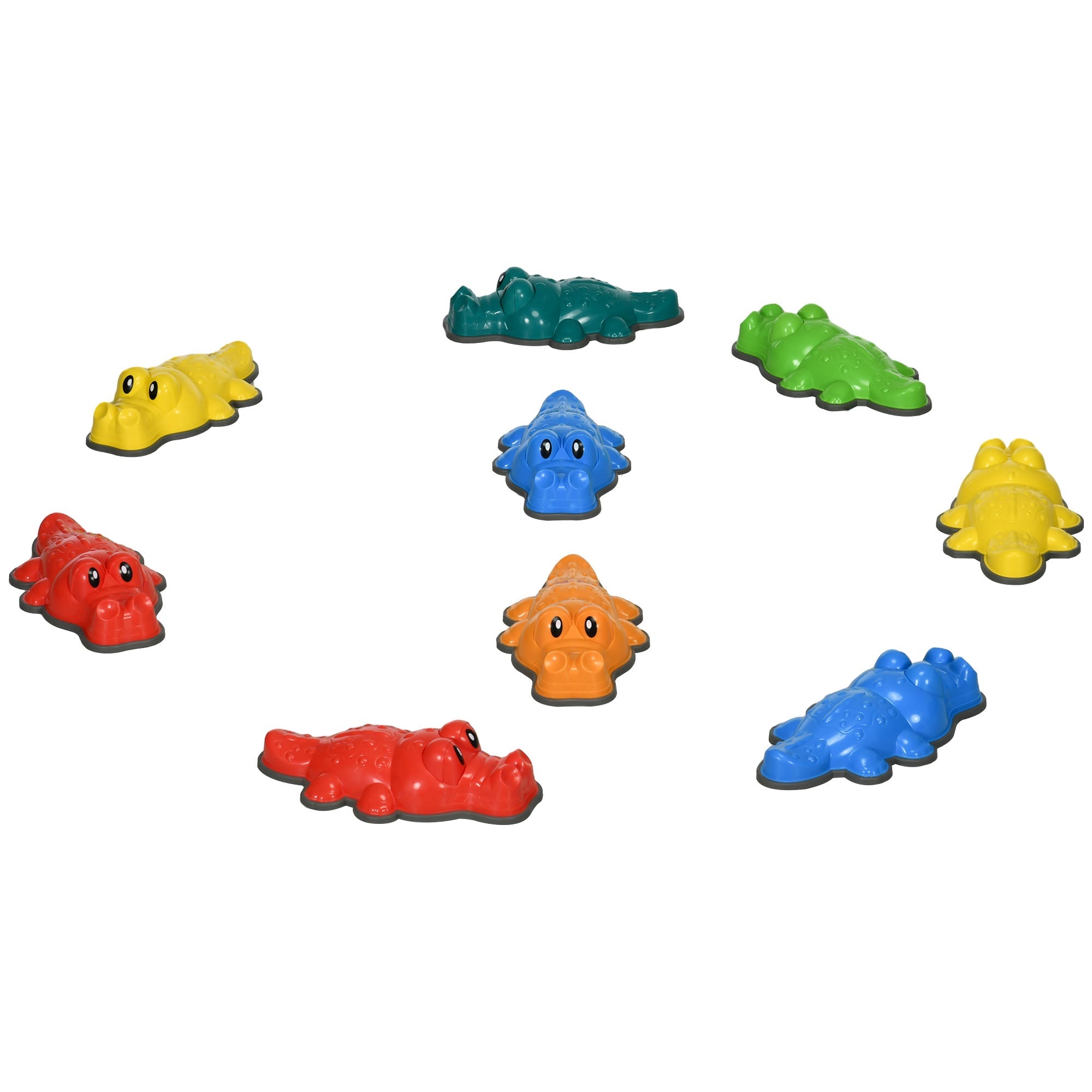 Outsunny 9pc Kids Balance Stepping Stones Anti-slip Edge Obstacle Course Play Equipment Indoor Outdoor Toys 