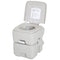 kleankin Outdoor Portable Travel Toilet Detachable Flushable Tank Easy to Use 3 Way Pistol for Camping Hiking Boating Roadtripping
