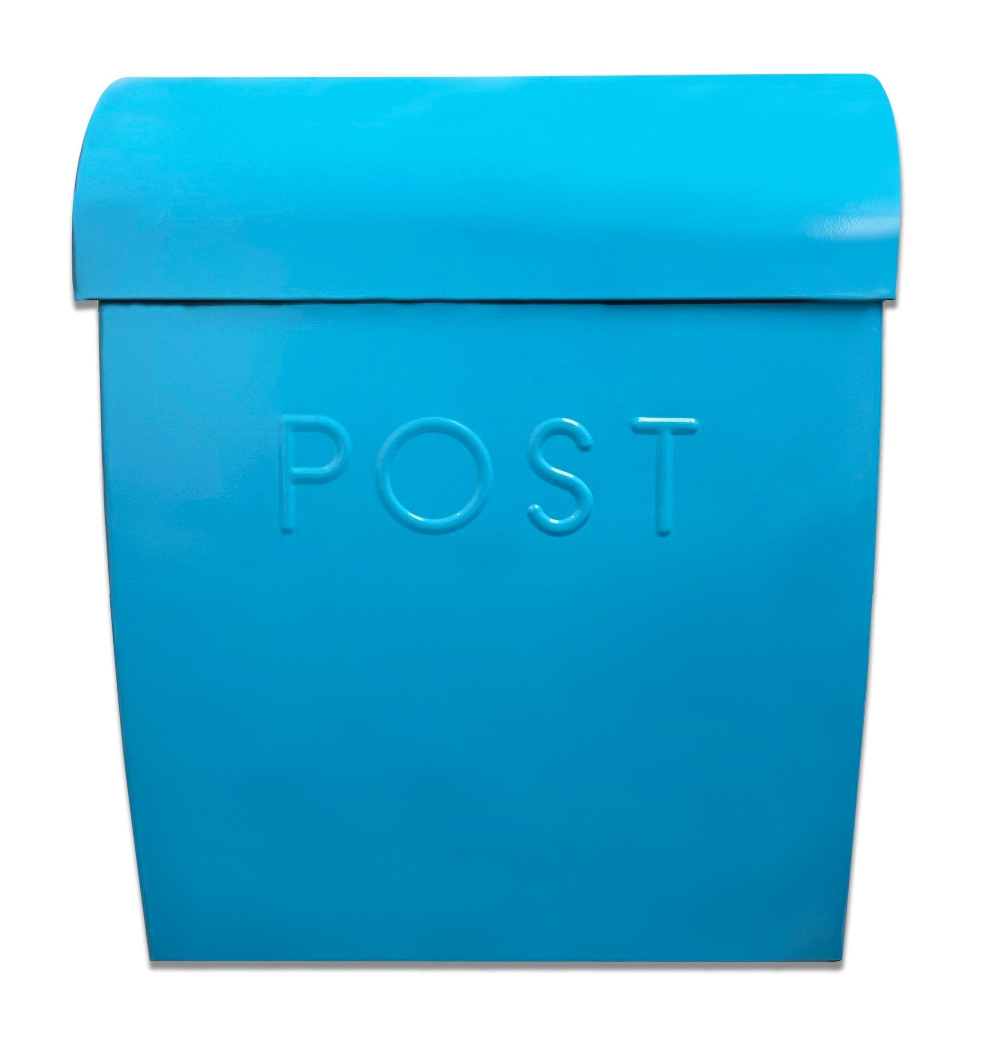 Sylvia Large Euro Mailbox Blue 
