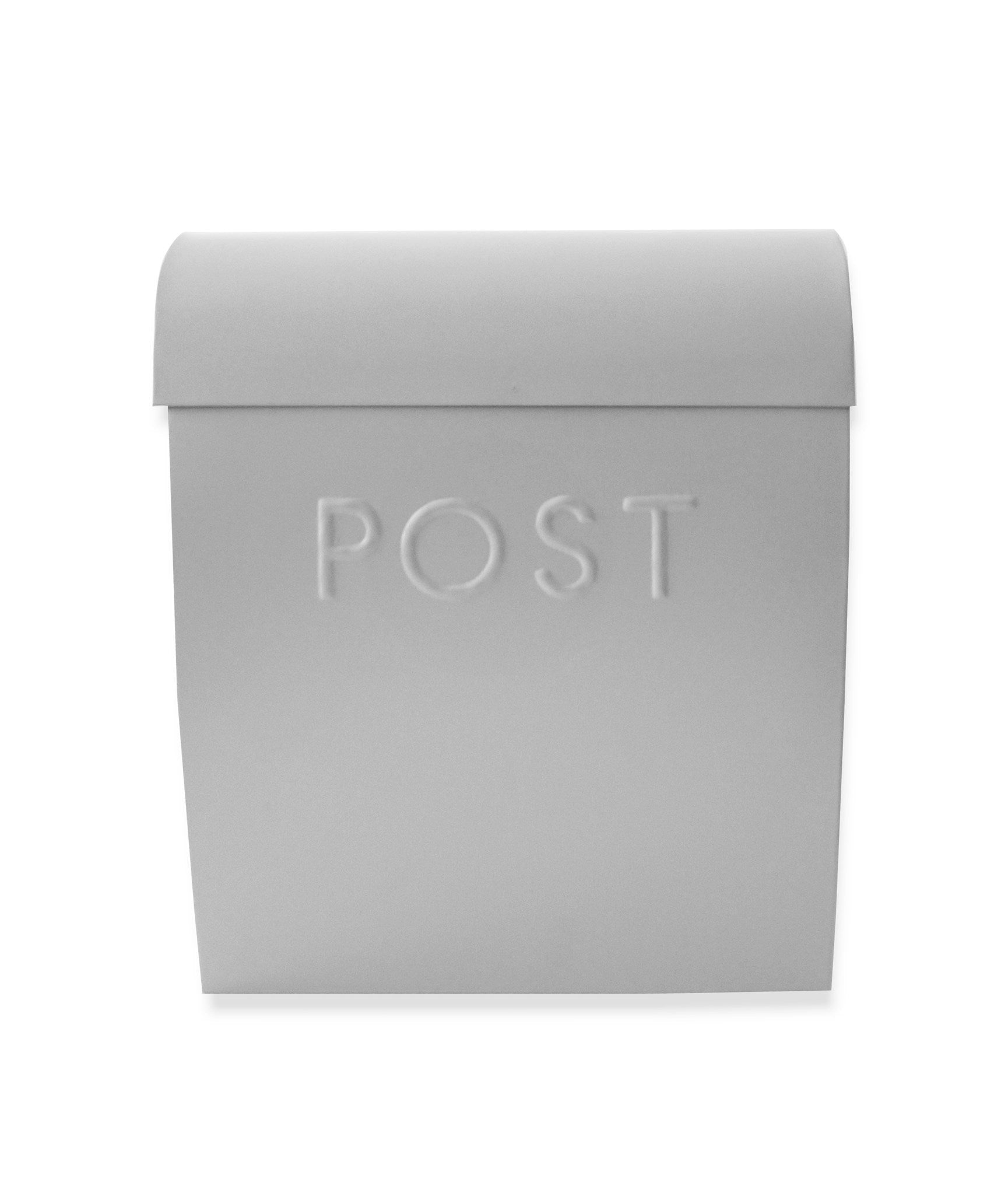 Sylvia Large Euro Mailbox Grey 