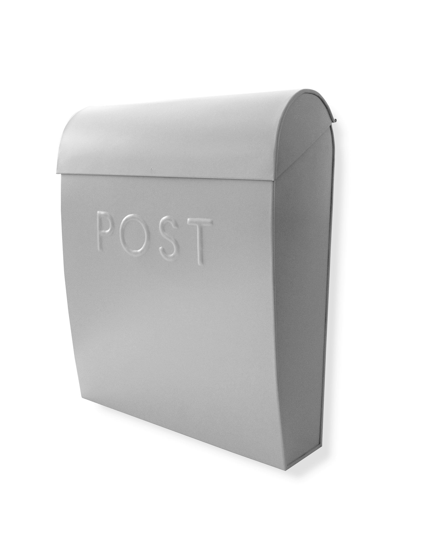 Sylvia Large Euro Mailbox Grey 