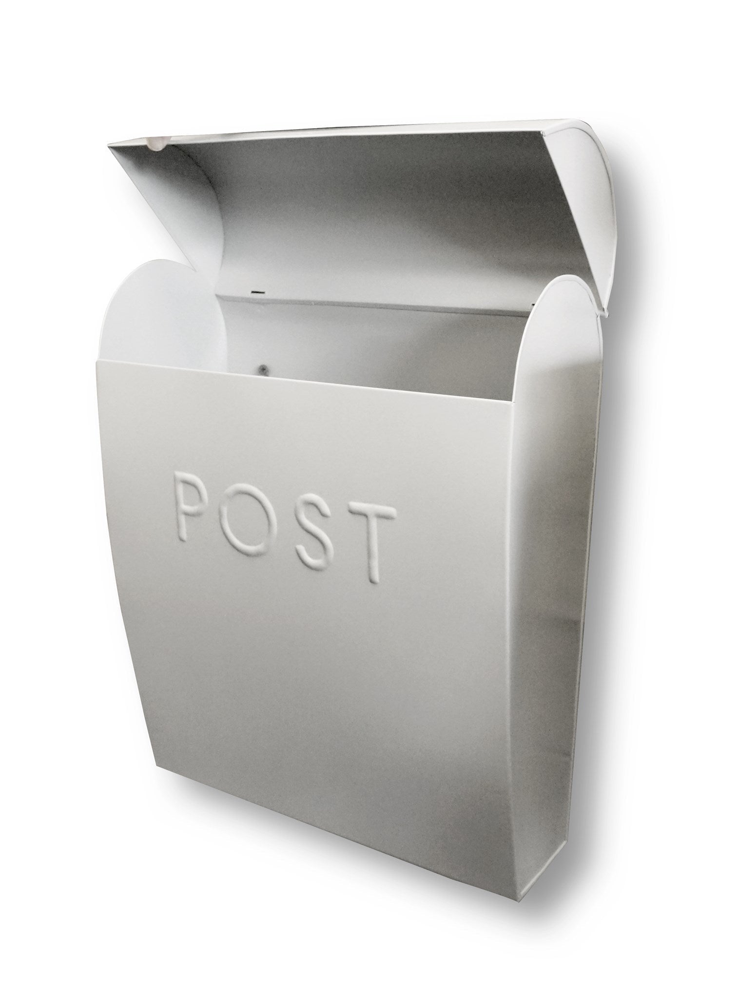 Sylvia Large Euro Mailbox Grey 