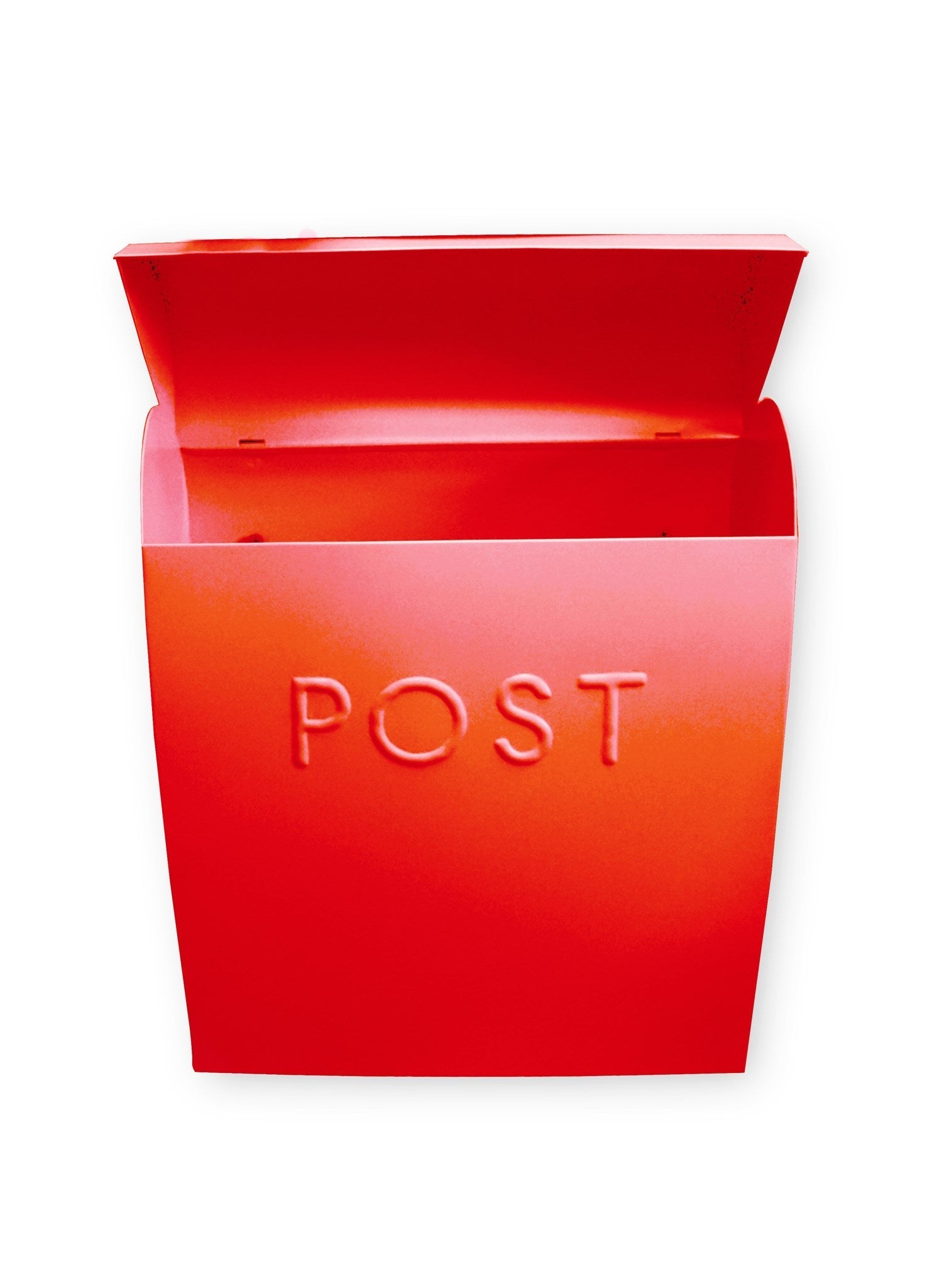 Sylvia Large Euro Mailbox Red 