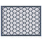 Outsunny 9'x12' Reversible RV Outdoor Rug in Dark Blue - High-Quality Patio Floor Mat for Camping, Beach & Deck