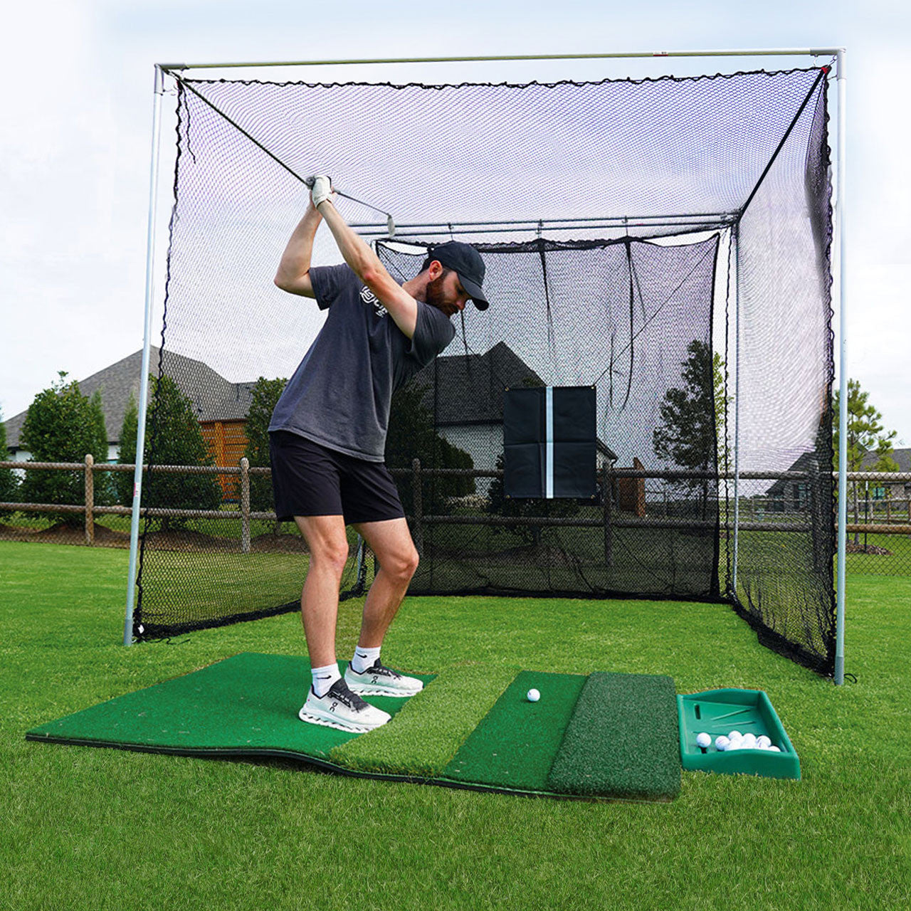 Masters Ultimate Golf Hitting Net Bundle