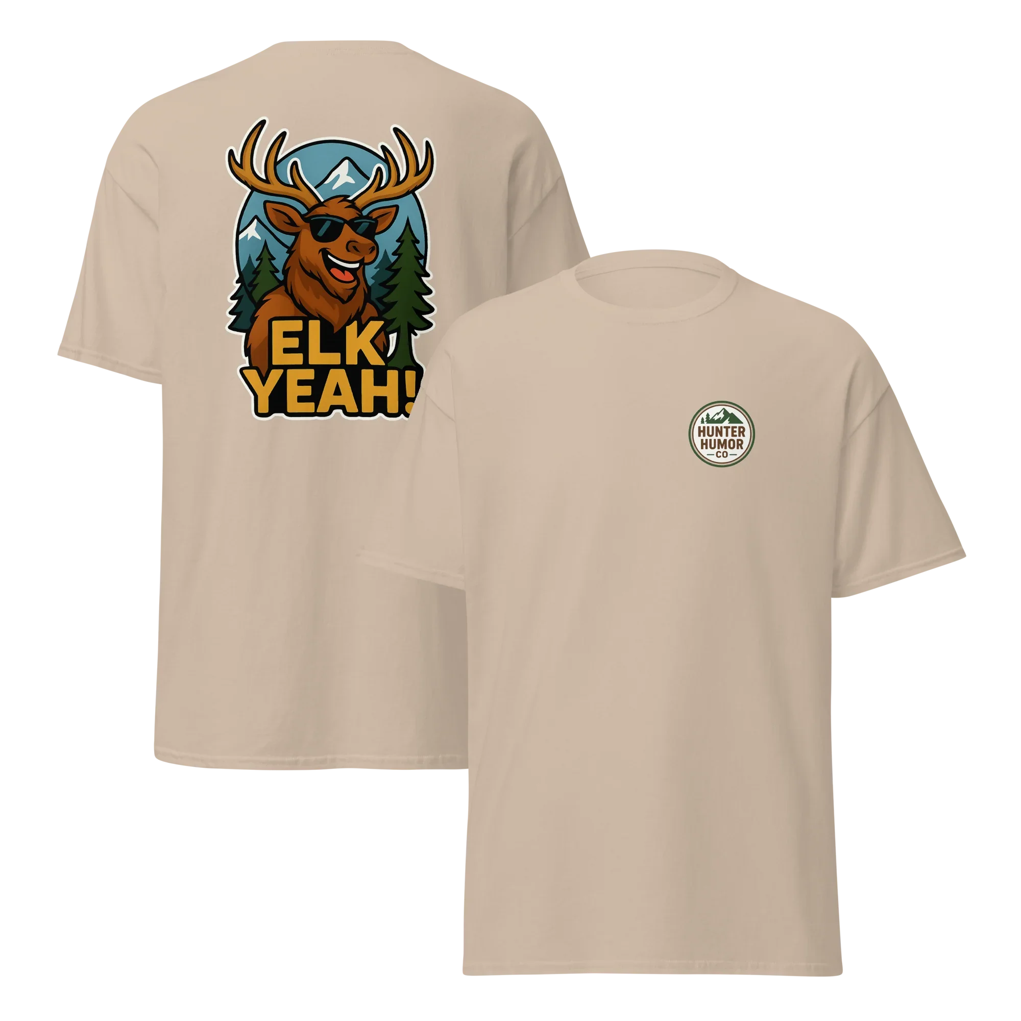 Hunter Humor Elk Yeah T-Shirt 