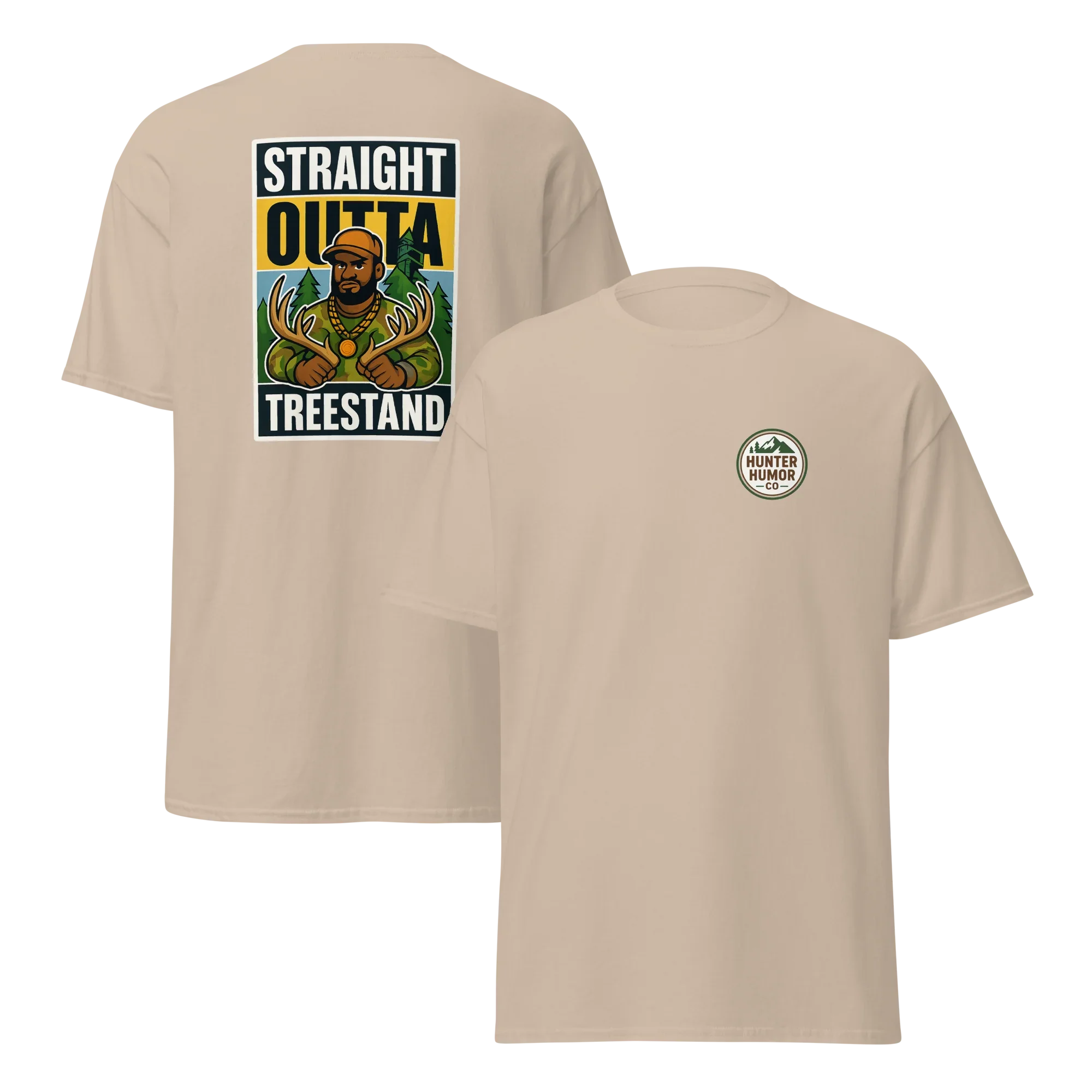 Hunter Humor Straight Outta Treestand T-Shirt 