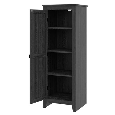 HOMCOM Space-Saving Savior: 47.8" Kitchen Pantry Cabinet with Doors and Shelves for Dining Room Organization 