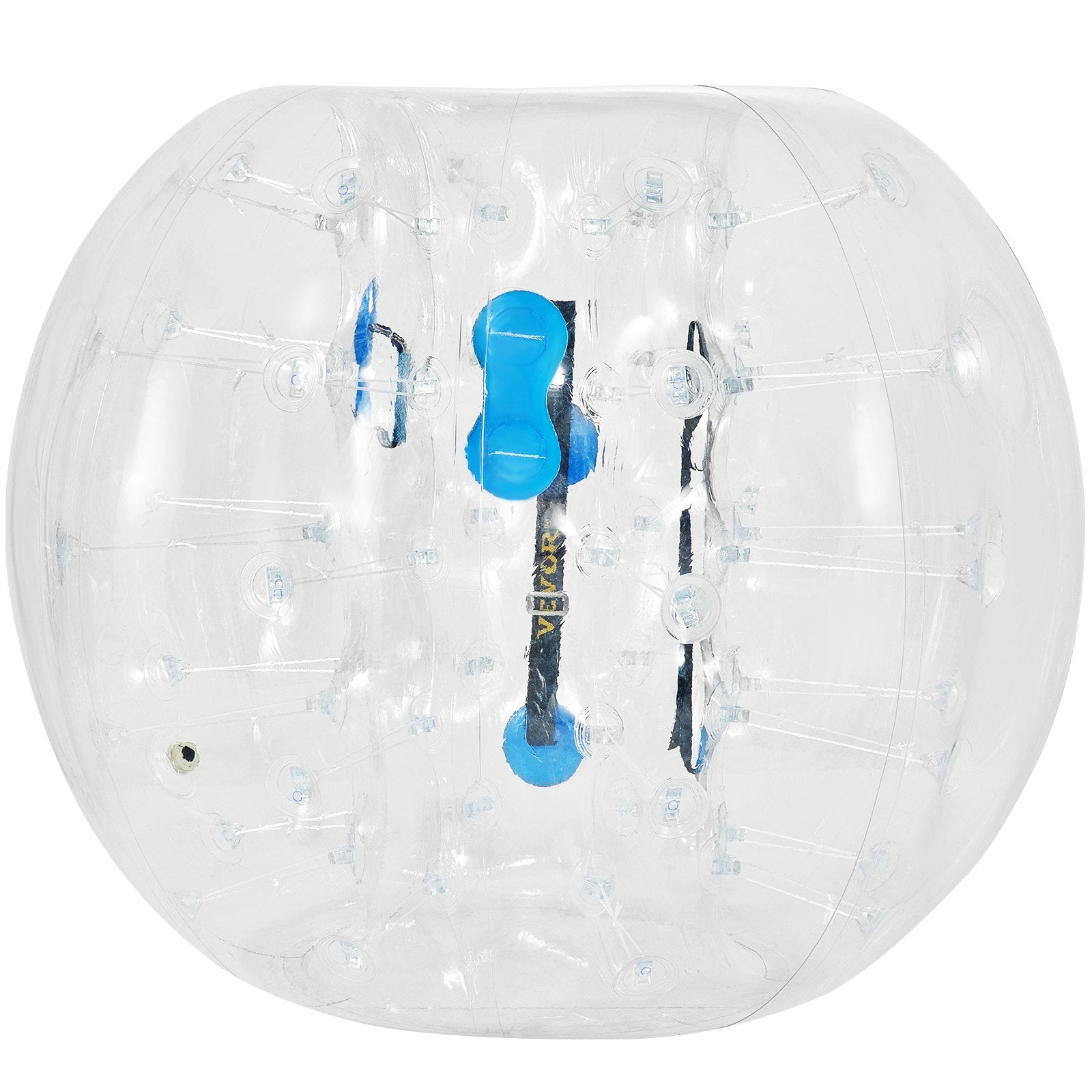 VEVOR Inflatable Bumper Ball 5 FT / 1.5M Diameter, Bubble Soccer Ball, Blow It Up in 5 Min, Inflatable Zorb Ball for Adults or Children (5 FT, Transparent) 