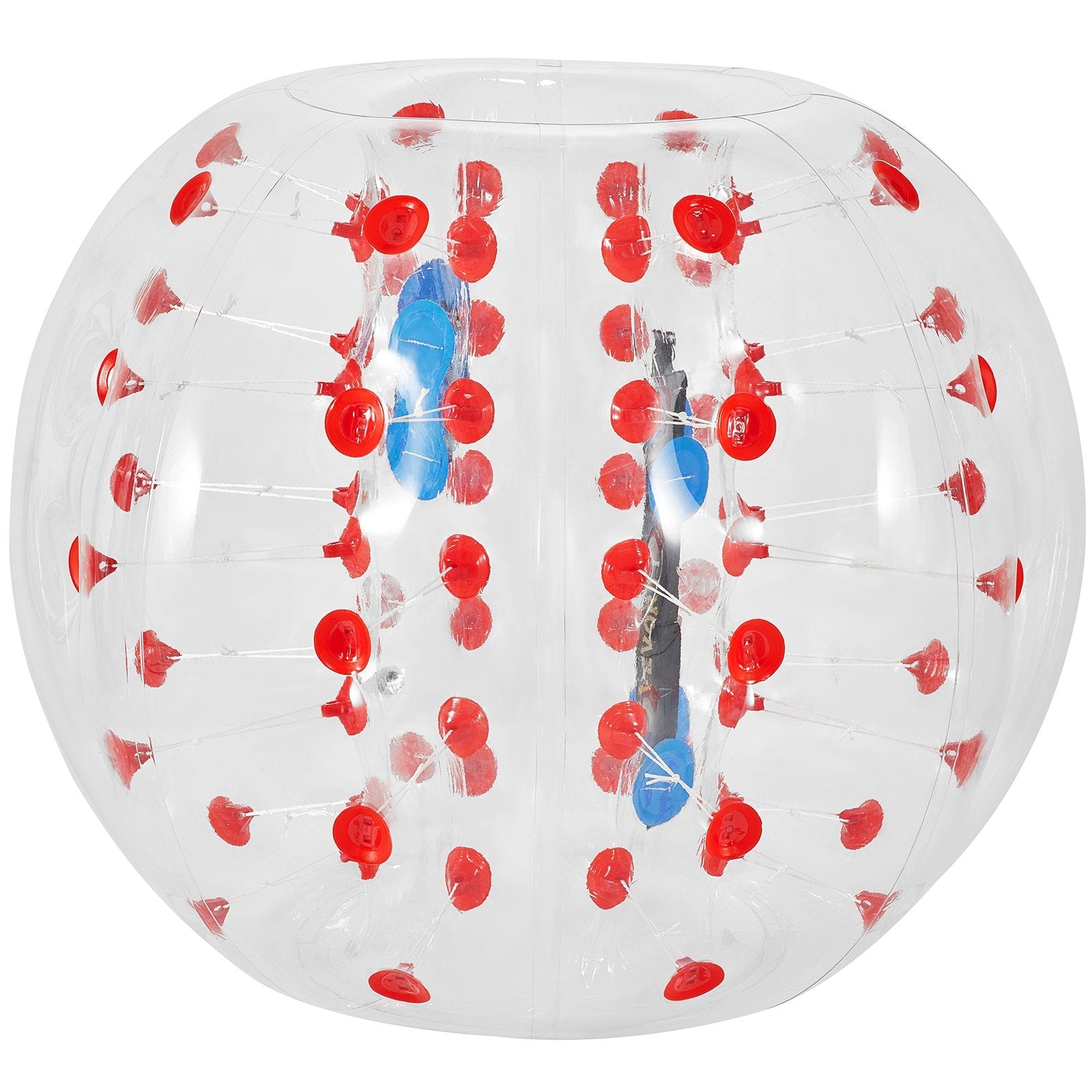 VEVOR Inflatable Bumper Ball 5 FT / 1.5M Diameter, Bubble Soccer Ball, Blow It Up in 5 Min, Inflatable Zorb Ball for Adults or Children (5 FT, Red Dot ) 