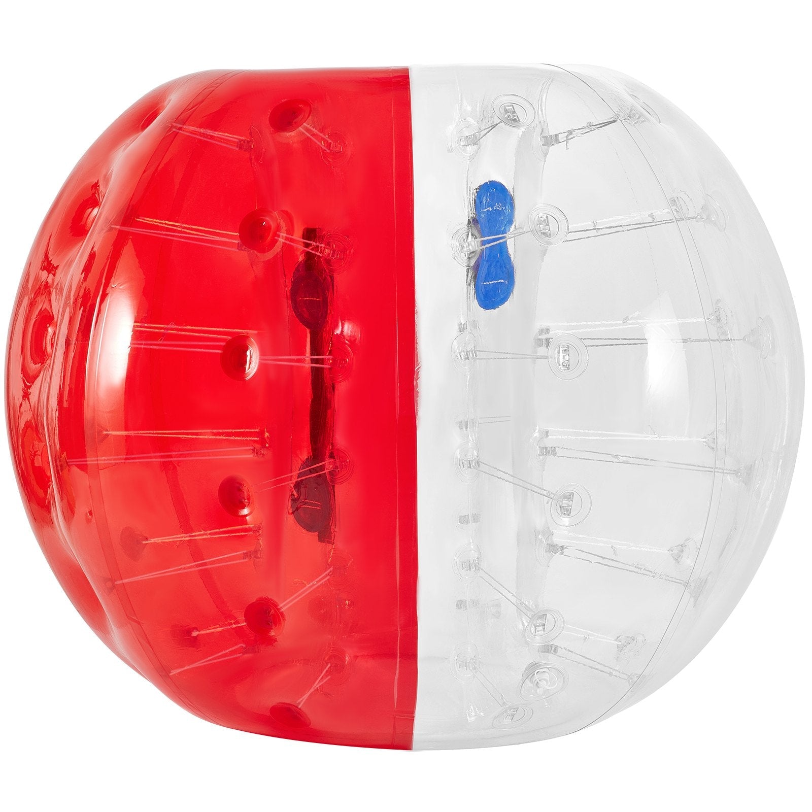 VEVOR Inflatable Bumper Ball 5 FT / 1.5M Diameter, Bubble Soccer Ball, Blow It Up in 5 Min, Inflatable Zorb Ball for Adults or Children (5 FT, Red) 